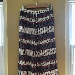 AE flowy boho pants, M